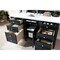 James Martin Vanities Brittany 60in Single Vanity, Black Onyx w/ 3 CM White Zeus Quartz Top 650-V60S-BKO-3WZ - alternate 3